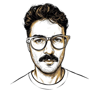 Portrait illustration of Amr Sobhy